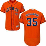 Houston Astros Justin Verlander #35 2020 MLB Orange Jersey