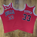Chicago Bulls Scotty Pippen #33 NBA 2020 New Arrival red jersey
