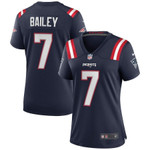 Womens New England Patriots Jake Bailey Navy Game Jersey
