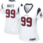 Womens Houston Texans JJ Watt White Game Jersey