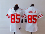 San Francisco 49ers George Kittle #85 NFL 2020 White Womens Jersey