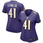 Womens Baltimore Ravens Anthony Levine Sr. Purple Game Jersey