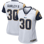 Todd Gurley II Los Angeles Rams Womens Player Game Jersey White 2019