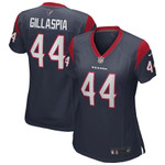 Womens Cullen Gillaspia Navy Houston Texans Game Jersey