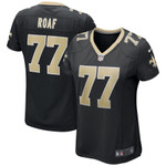 Womens New Orleans Saints Willie Roaf Black Game Retired Player Jersey