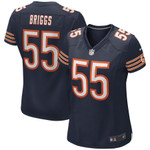 Womens Chicago Bears Lance Briggs Navy Game Retired Player Jersey