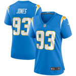 Womens Los Angeles Chargers Justin Jones Powder Blue Game Jersey