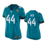 Jacksonville Jaguars Myles Jack Game 1 Teal Womens Jersey