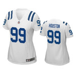 Colts Justin Houston Game White Womens Jersey