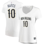 Jaxson Hayes New Orleans Pelicans Womens Fast Break Jersey White Association Edition 2019