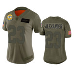 Womens Green Bay Packers Jaire Alexander Limited Jersey 2019 Salute to Service