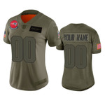 Womens New England Patriots Custom Limited Jersey 2019 Salute to Service