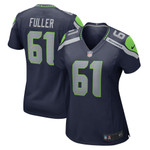 Womens Seattle Seahawks Kyle Fuller College Navy Game Jersey Gift for Seattle Seahawks fans