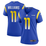 Womens Los Angeles Rams Darious Williams Royal Game Player Jersey Gift for Los Angeles Rams fans