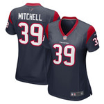 Womens Houston Texans Terrance Mitchell Navy Game Jersey Gift for Houston Texans fans