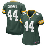 Womens Green Bay Packers Ty Summers Green Game Jersey Gift for Green Bay Packers fans