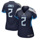 Womens Tennessee Titans Julio Jones Navy Game Player Jersey Gift for Tennessee Titans fans