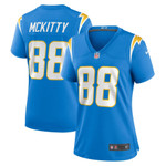 Womens Los Angeles Chargers Tre McKitty Powder Blue Game Jersey Gift for Los Angeles Chargers fans