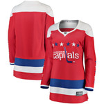 Womens Washington Capitals Red Alternate Team Jersey gift for Washington Capitals fans