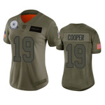 Womens Dallas Cowboys Amari Cooper Limited Jersey 2019 Salute to Service
