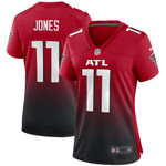 Womens Atlanta Falcons Julio Jones Red 2nd Alternate Game Jersey Gift for Atlanta Falcons fans