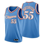 Los Angeles Clippers Isaiah Hartenstein 55 NBA Basketball Team City Edition Blue Jersey Gift For Clippers Fans