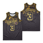 Bathel High School Allen Iverson 3 Black Basketball Jersey Gift For Bathel Fans Iverson Fans