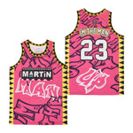 Martin Im The Man 23 Martin TV Show Graffiti Basketball Pink Jersey Gift For Martin Lovers