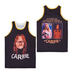 Carrie Take Carrie To The Prom Horror Movie Black Basketball Jersey Gift For Carrie Fans Halloween Lovers
