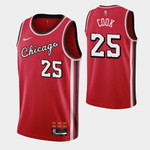 Chicago Bulls Tyler Cook 25 Nba 2021-22 City Edition Red Jersey Gift For Bulls Fans