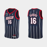 Houston Rockets Usman Garuba #16 NBA Basketball City Edition Navy Jersey Gift For Rockets Fans
