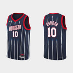 Houston Rockets Eric Gordon #10 NBA Basketball City Edition Navy Jersey Gift For Rockets Fans