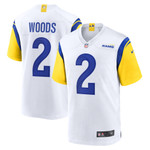 Mens Los Angeles Rams Robert Woods White Alternate Player Game Jersey gift for Los Angeles Rams fans