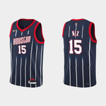 Houston Rockets Daishen Nix #15 NBA Basketball City Edition Navy Jersey Gift For Rockets Fans