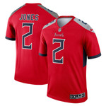 Mens Tennessee Titans Julio Jones Red Inverted Legend Jersey gift for Tennessee Titans fans