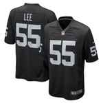 Mens Las Vegas Raiders Marquel Lee Black Game Jersey gift for Las Vegas Raiders fans
