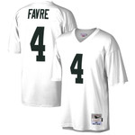 Mens Green Bay Packers Brett Favre White 2001 Legacy Jersey gift for Green Bay Packers fans