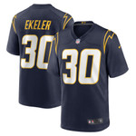 Mens Los Angeles Chargers Austin Ekeler Navy Game Jersey gift for Los Angeles Chargers fans