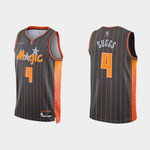 Orlando Magic Jalen Suggs #4 NBA Basketball City Edition Black Jersey Gift For Magic Fans