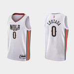 New Orleans Pelicans Didi Louzada #0 NBA Basketball City Edition White Jersey Gift For Pelicans Fans