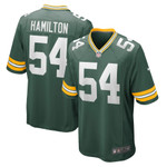 Mens Green Bay Packers LaDarius Hamilton Green Game Jersey gift for Green Bay Packers fans