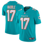 Mens Miami Dolphins Jaylen Waddle Aqua Vapor Jersey gift for Miami Dolphins fans