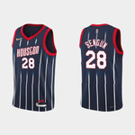 Houston Rockets Alperen Sengun #28 NBA Basketball City Edition Navy Jersey Gift For Rockets Fans