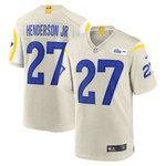 Mens Los Angeles Rams Darrell Henderson Jr Bone Player Game Jersey gift for Los Angeles Rams fans