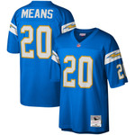 Mens Los Angeles Chargers Natrone Means Powder Blue 1994 Legacy Jersey gift for Los Angeles Chargers fans