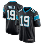 Mens Carolina Panthers Aaron Parker Black Game Jersey gift for Carolina Panthers fans