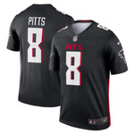 Mens Atlanta Falcons Kyle Pitts Black Legend Jersey gift for Atlanta Falcons fans