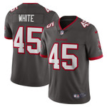 Mens Tampa Bay Buccaneers Devin White Pewter Vapor Jersey gift for Tampa Bay Buccaneers fans