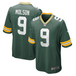 Mens Green Bay Packers JJ Molson Green Player Game Jersey gift for Green Bay Packers fans