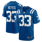 Mens Colts BoPete Keyes Royal Team Game Jersey gift for Colts fans